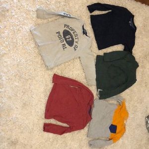 Boys 2T long sleeve T-shirt’s